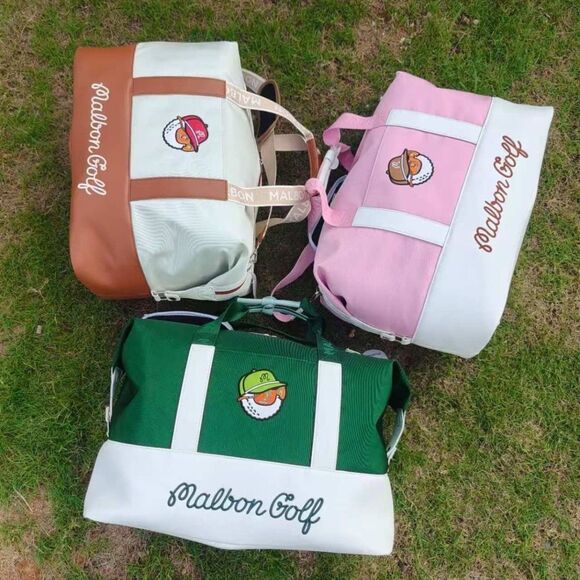 Malbon Golf Waterproof Clothing Bag Handbag Shoulder Luggage - Picture 4 of 4